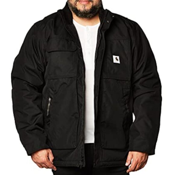 Carhartt 104460 Men's Yukon Extremes Loose Fit Insulated Coat Black  L - Picture 6 of 13